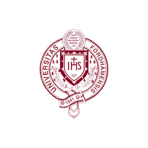 Logo of Fordham University, a college attended by a Black American Engineering Scholarship recipient.