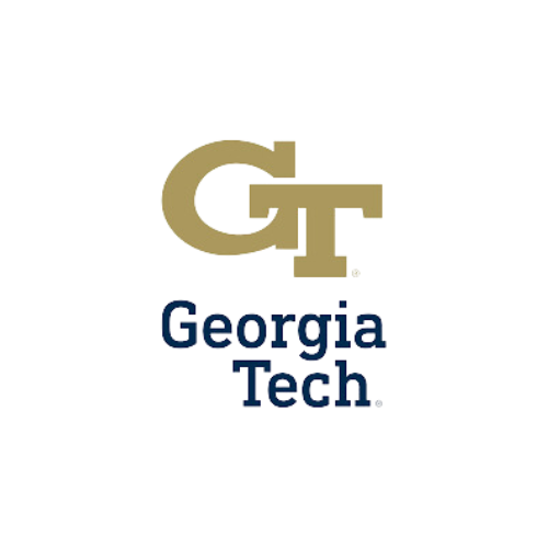 Logo of Georgia Institute of Technology, a college attended by a Black American Engineering Scholarship recipient.