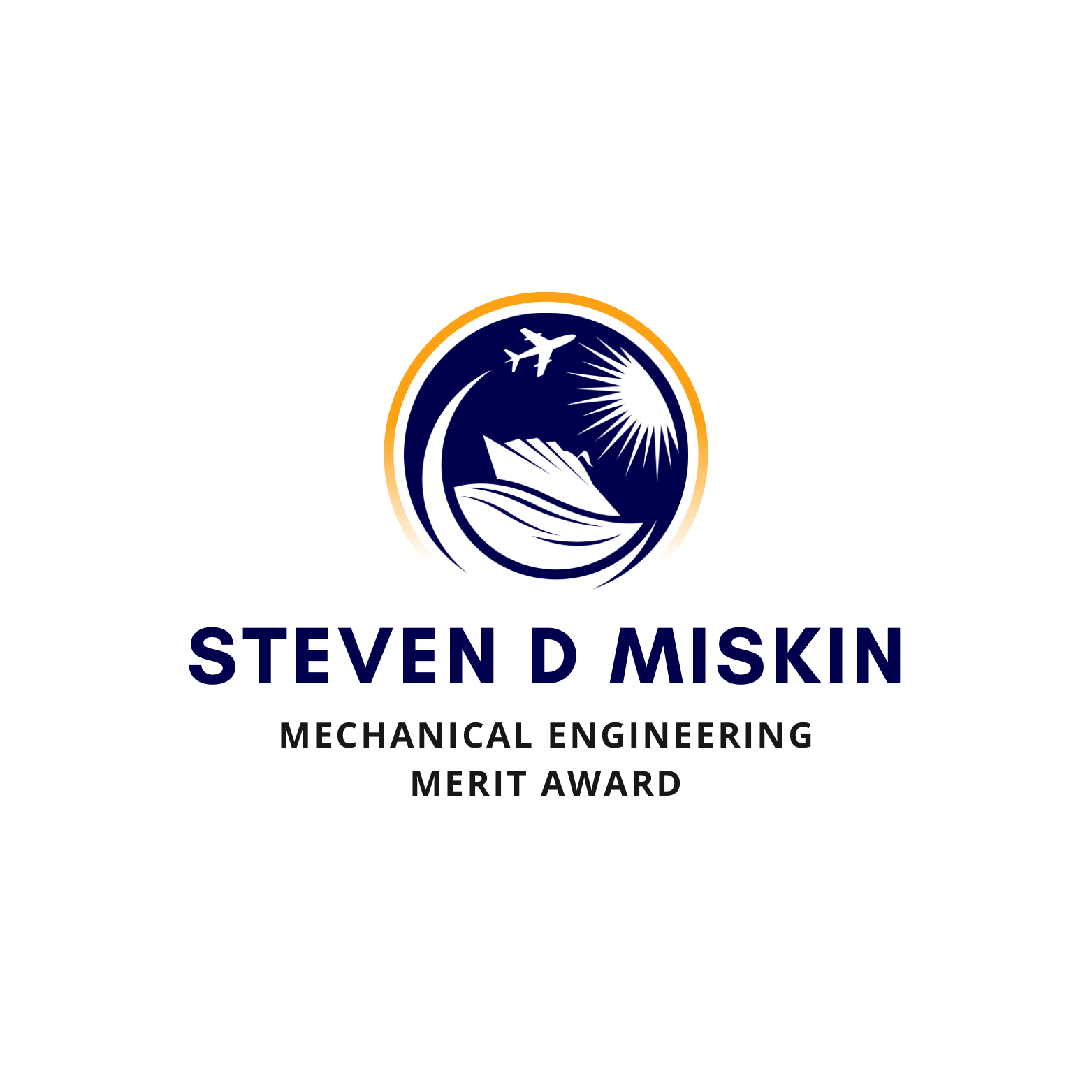 Steven D Miskin BAES Mechanical Engineering Merit Award Logo