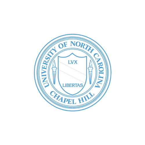 Logo of University of North Carolina, a college attended by a Black American Engineering Scholarship recipient.